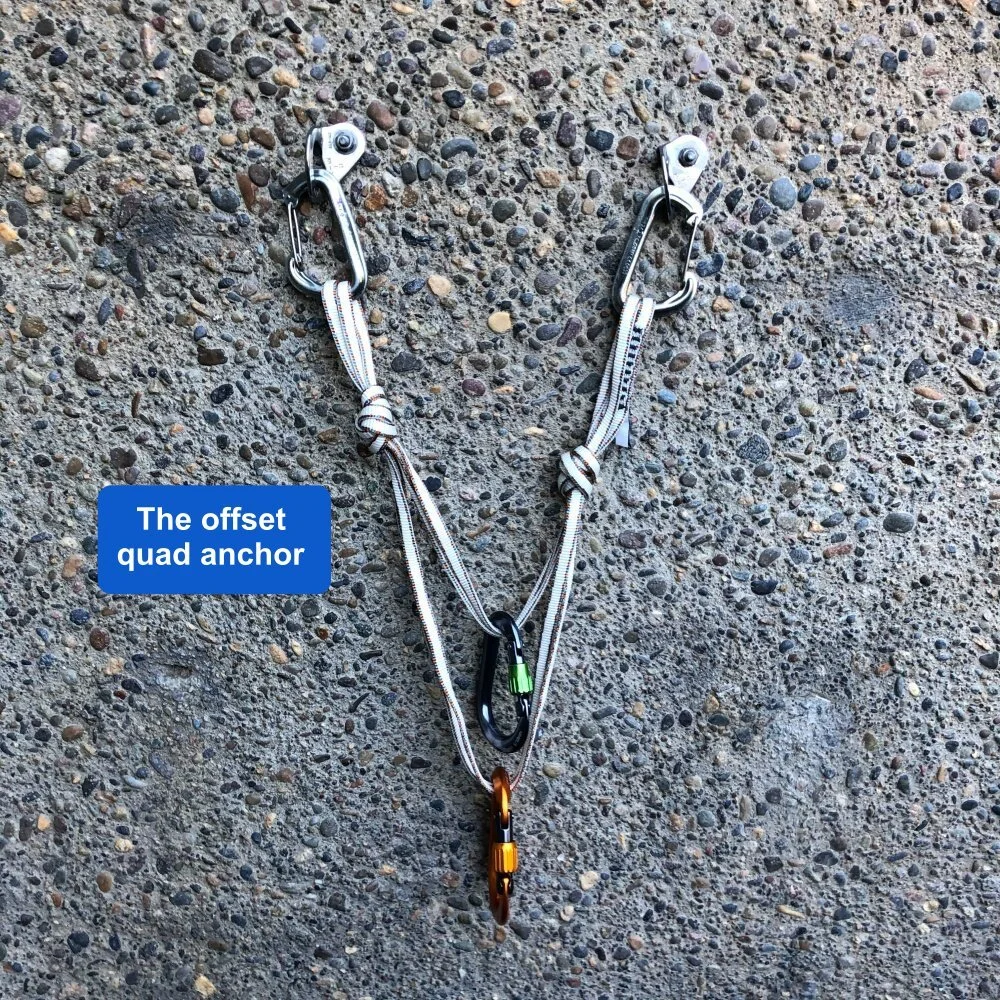 The quad anchor — Alpinesavvy