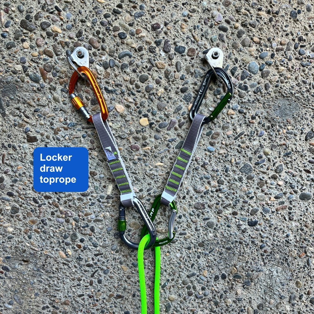 Snapgate or locking carabiners on anchors? — Alpine Savvy