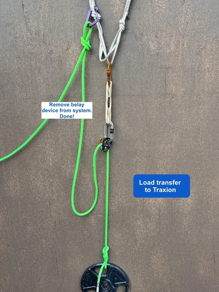 load transfer to Traxion