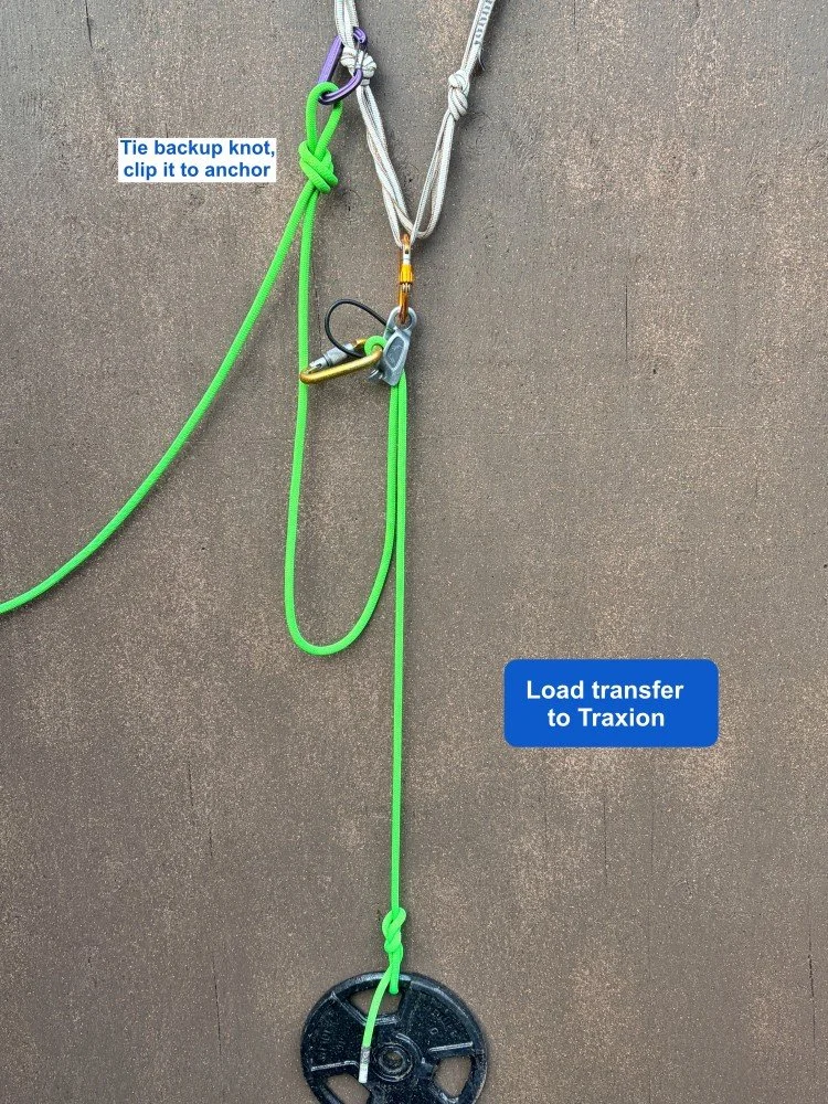load transfer to Traxion