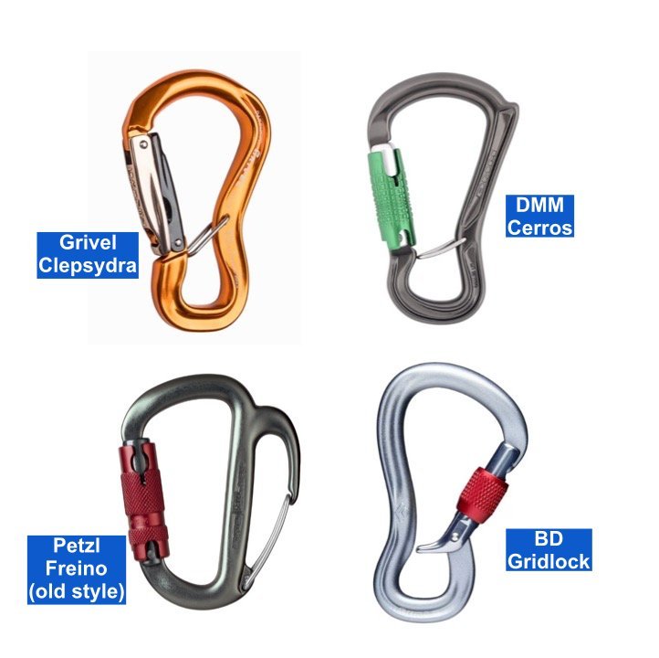 Try a D carabiner with your Grigri — Alpine Savvy