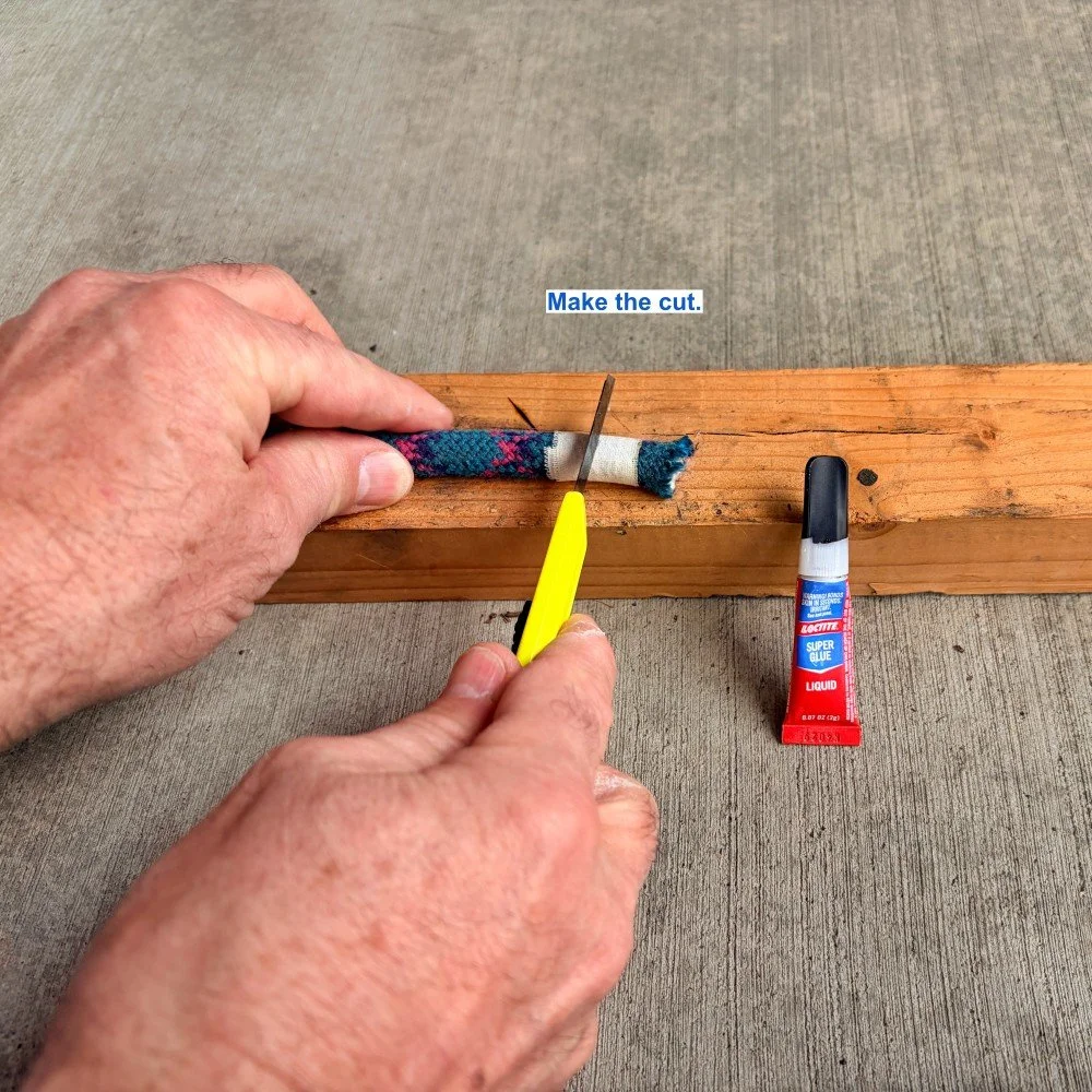 Two ways to (neatly) cut a rope — Alpinesavvy