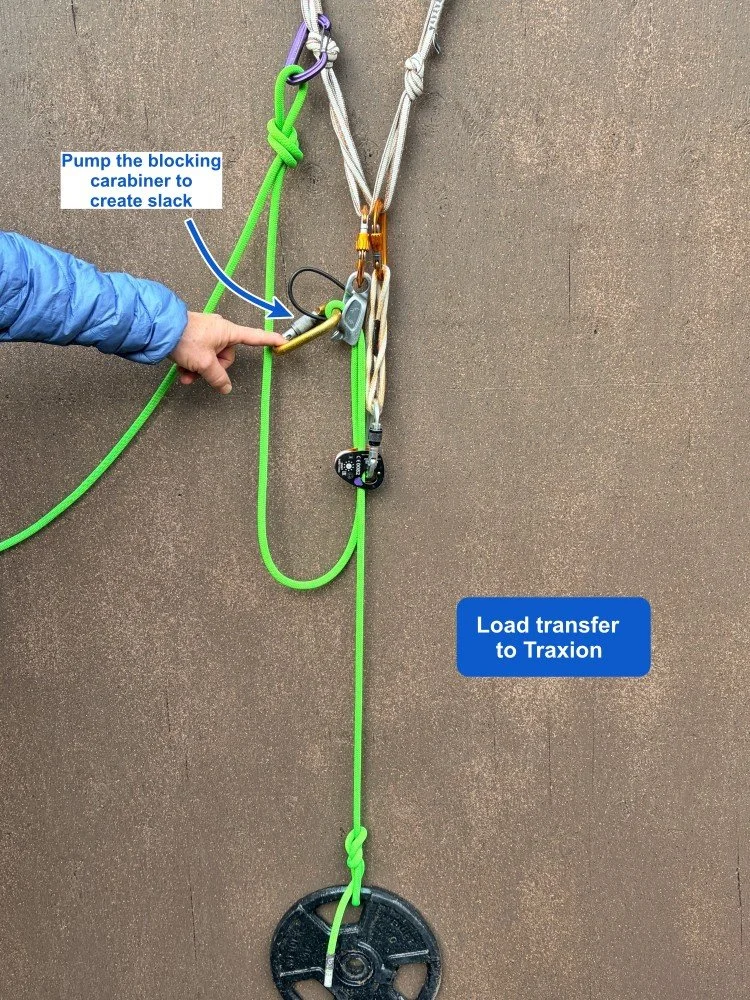 load transfer to Traxion