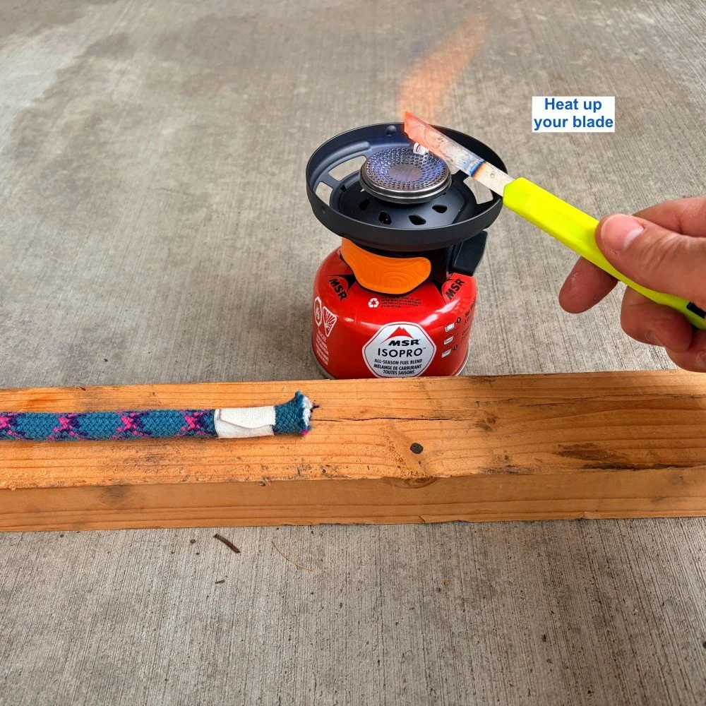 Two ways to (neatly) cut a rope — Alpinesavvy