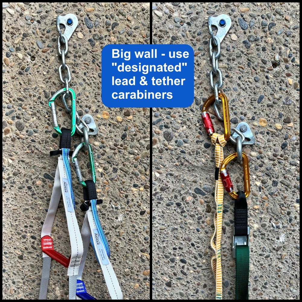 Aid Climbing: rig for leading — Alpine Savvy