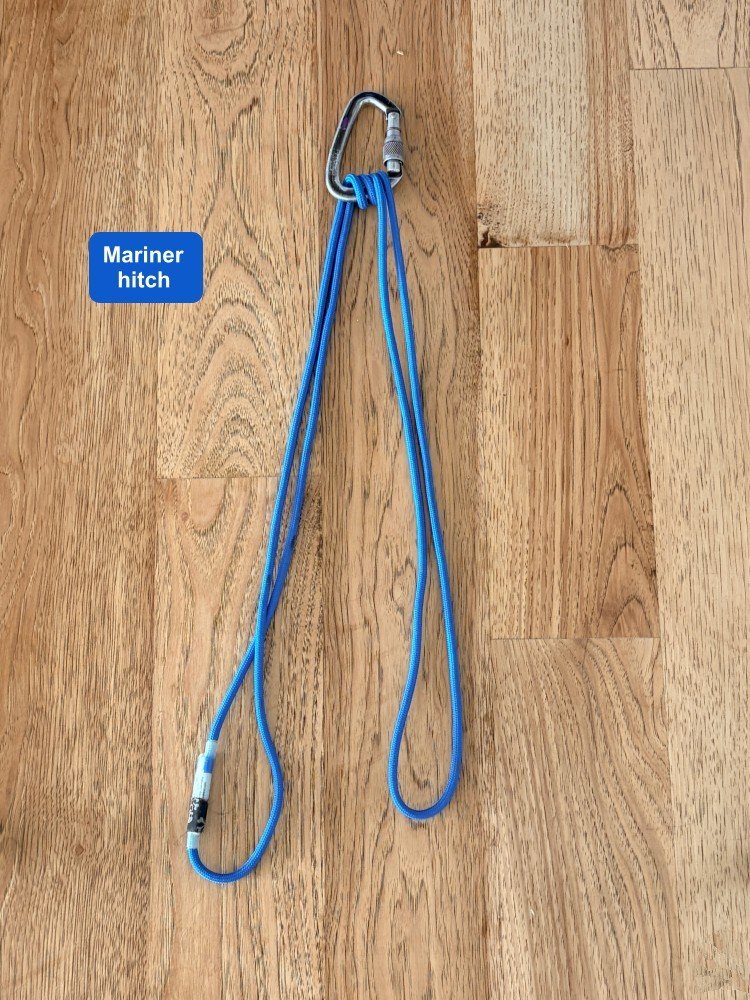 Mariner hitch with 120 cm sling