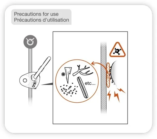 Caution about snow and getting stuck in a traxion pulley