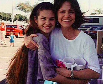 With Sally Field on set of Doubtfire