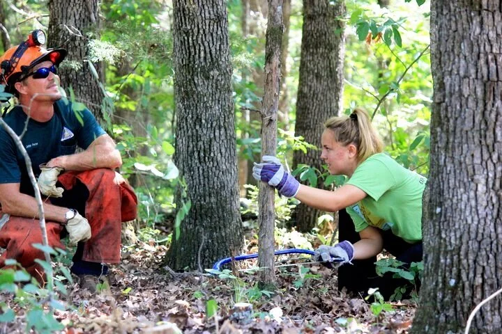Guided by professionals, skills learned during a day restoring habitat exposes teens to career paths.