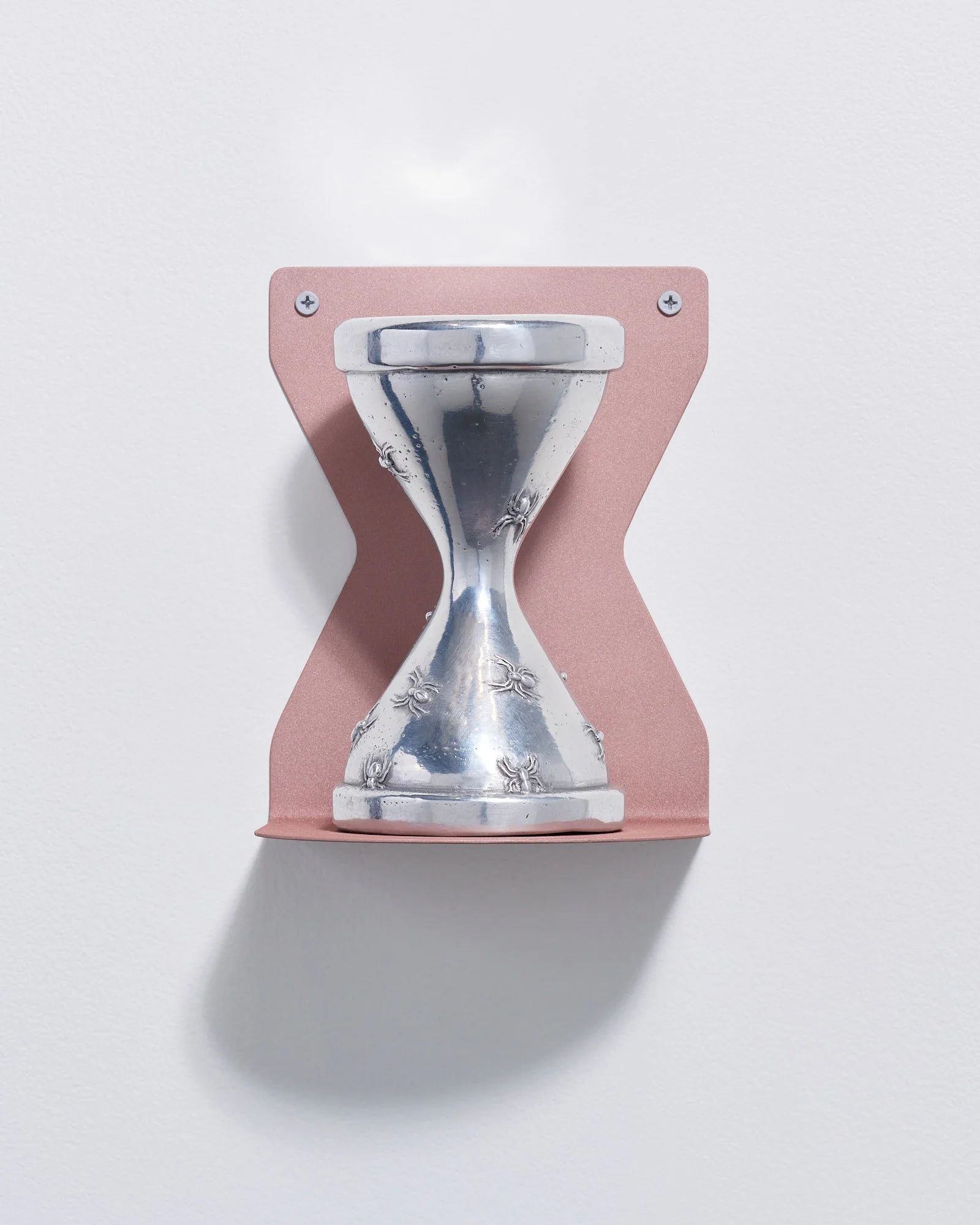 Three Fears (Hourglass) 
2025 
Cast aluminum, steel, cerakote 
7.5” h x 6” w x 5.25” d