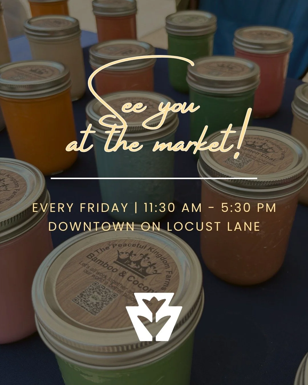It's market day! We'll see you soon 🌾 #shoplocal