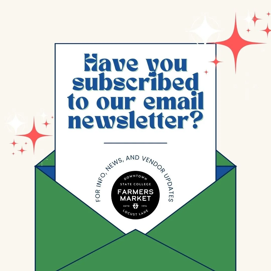 Head to the link in our bio or our website to subscribe for regular info, news, and vendor updates!