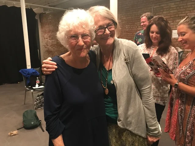 Flori with Acting Teacher Carol Rosenfeld