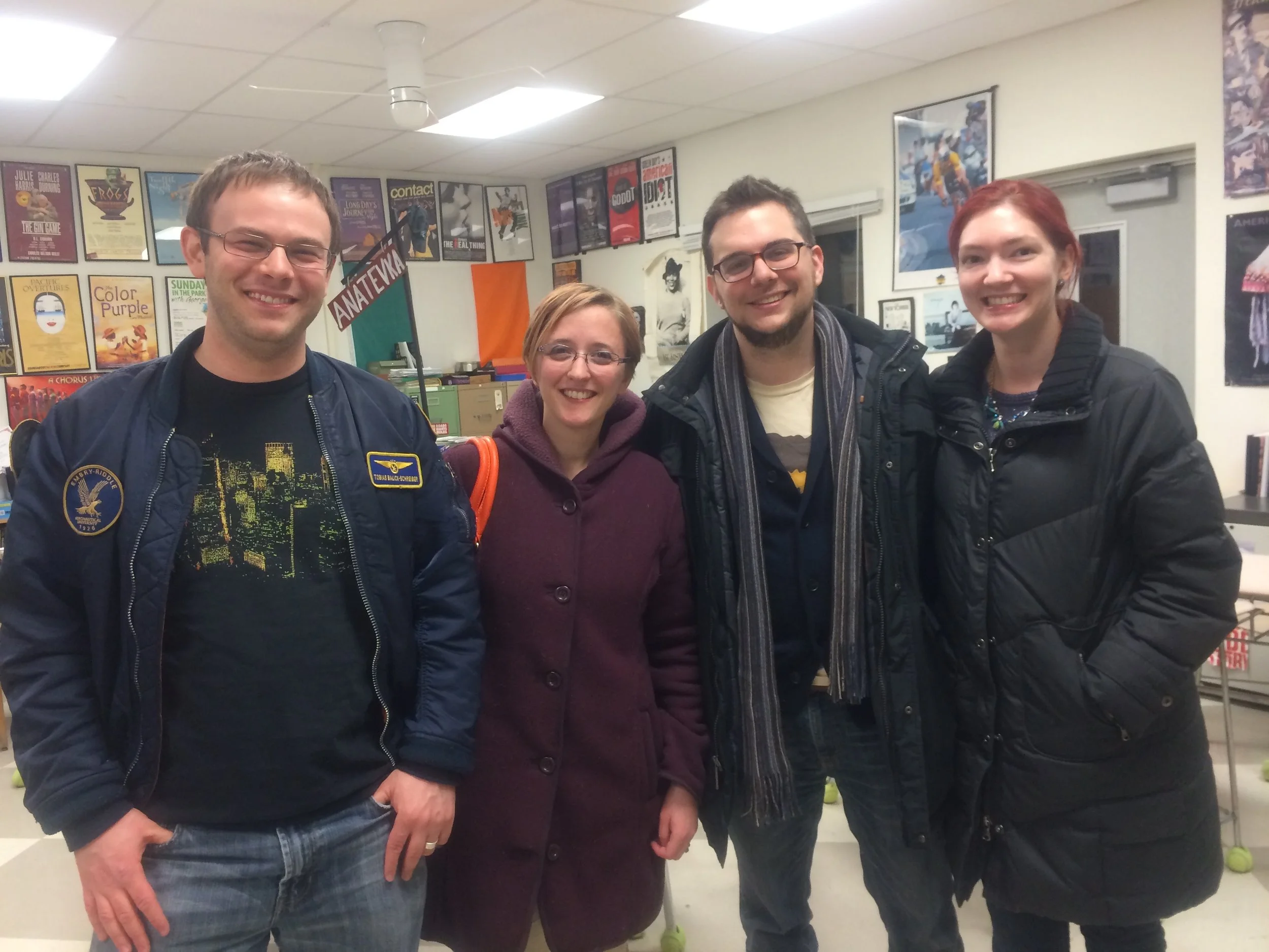 Ardsley High School alums return to performance of RENT.