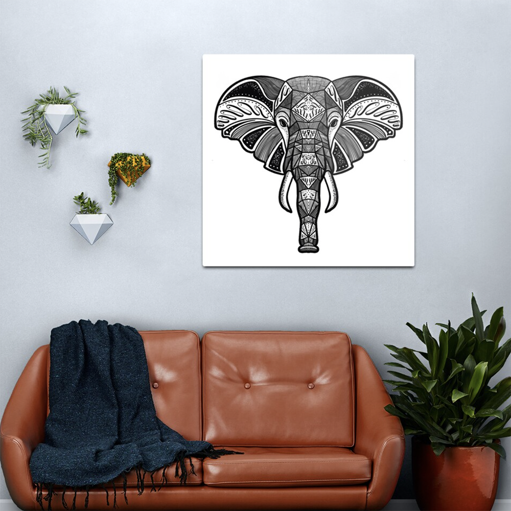 Elephant - Illustration - Wild Series