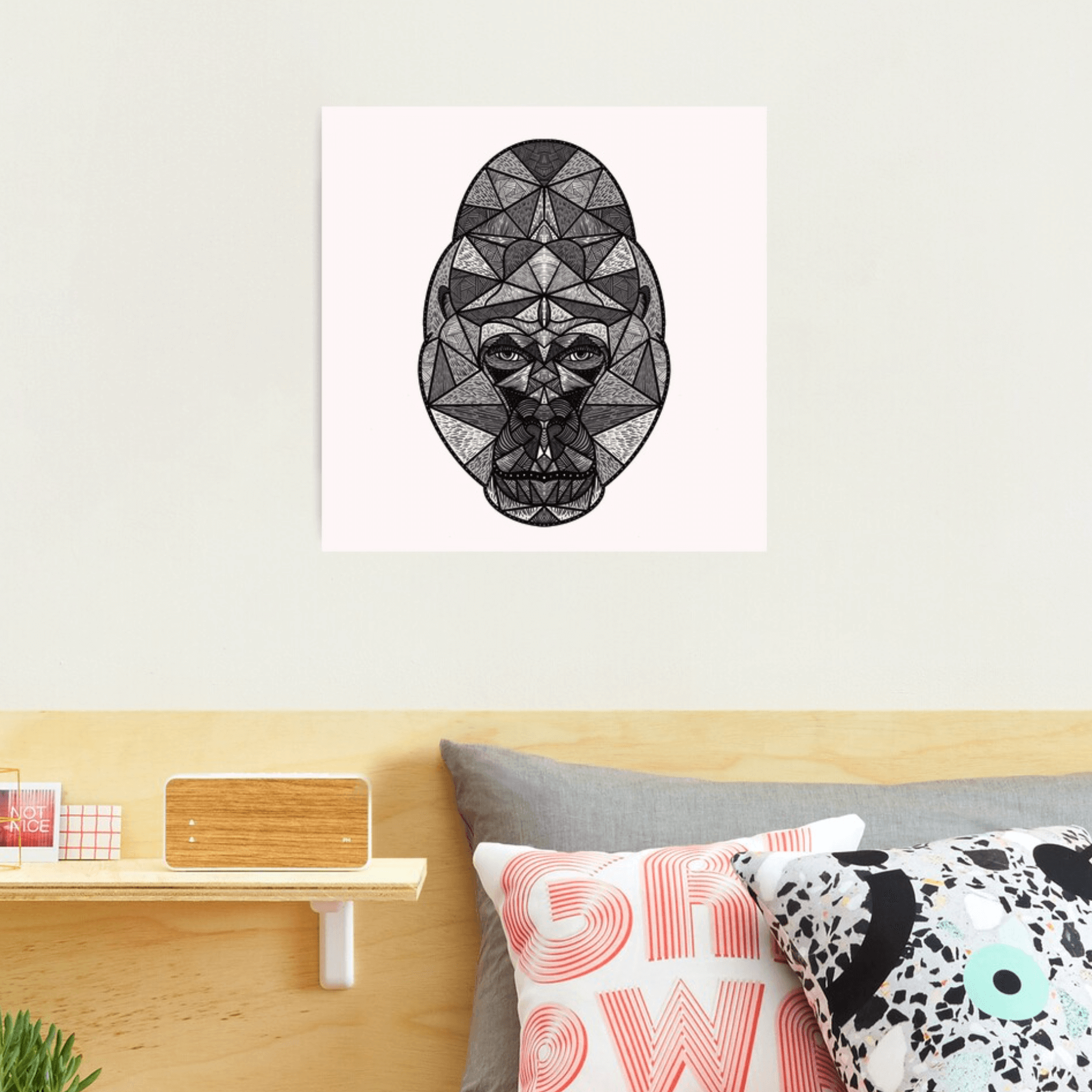 Gorilla - Illustration - Wild Series