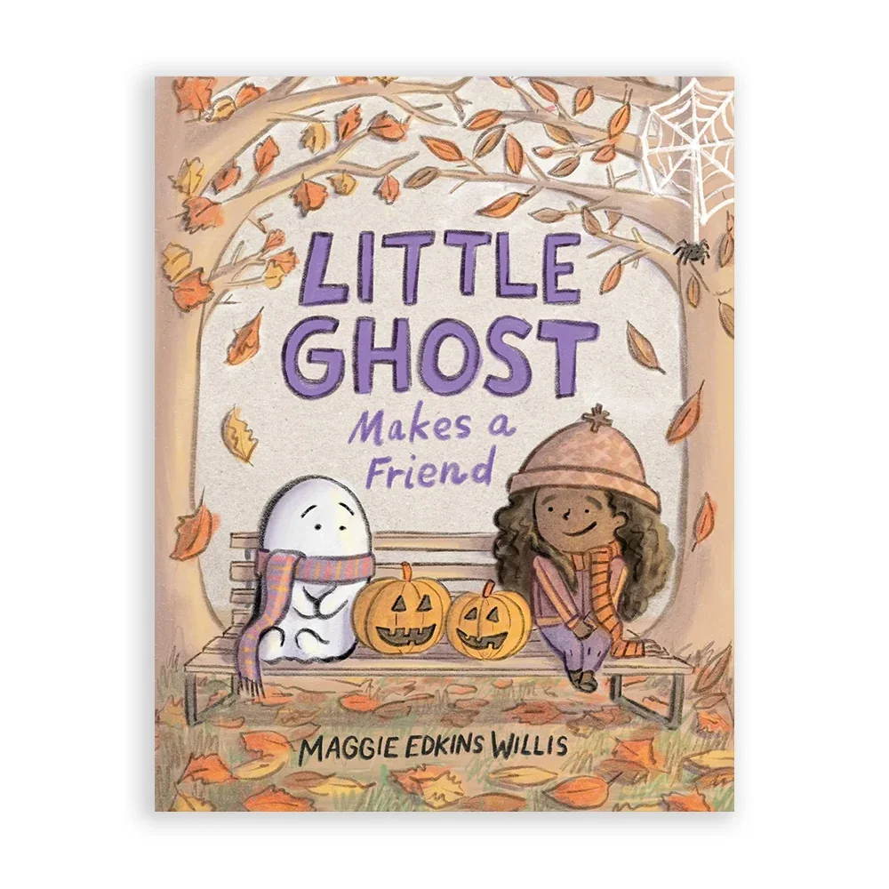Cover of the book:  "Little Ghost Makes a Friend" by Maggie Edkins Willis