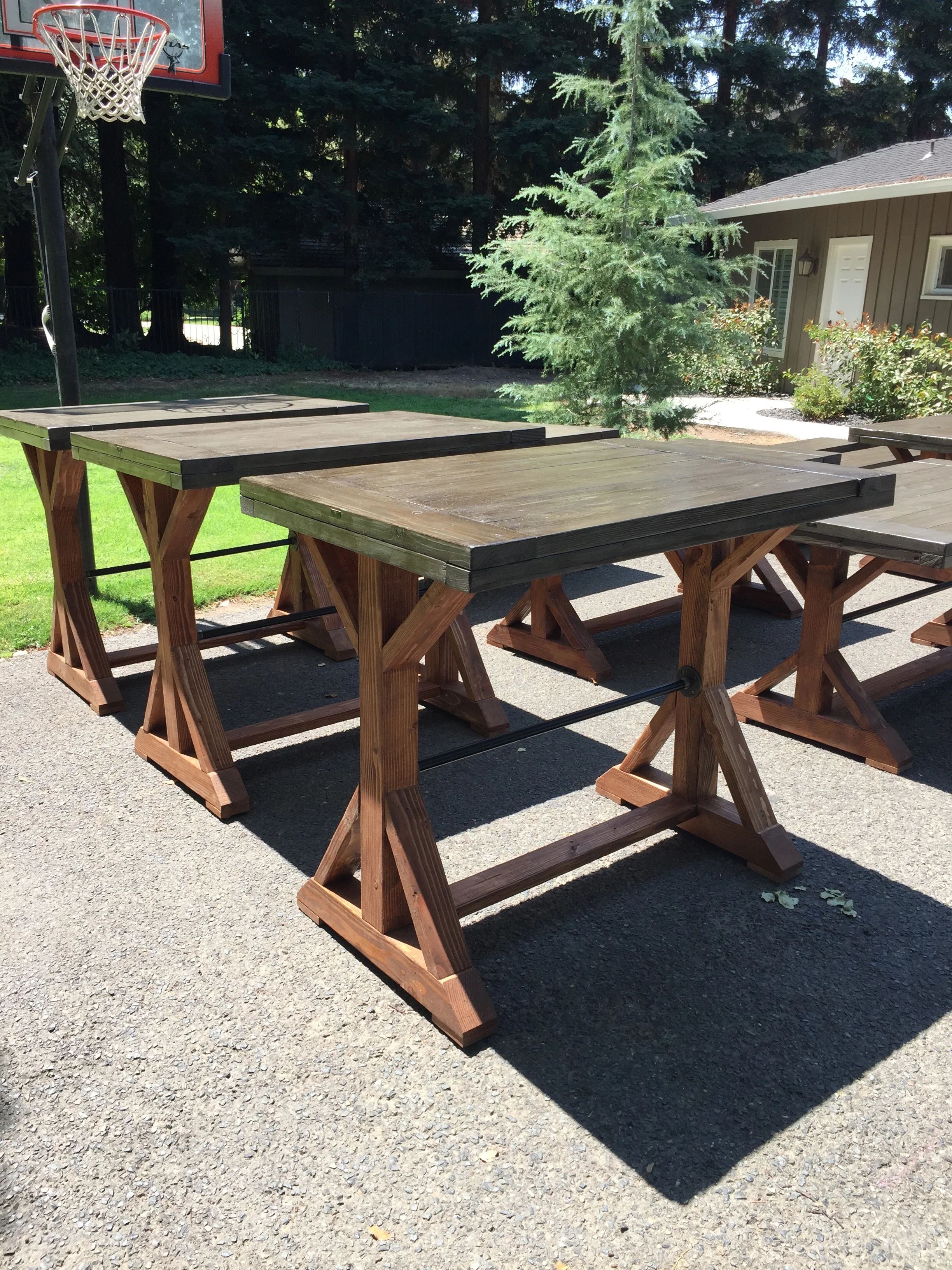  Pub height bar tables 