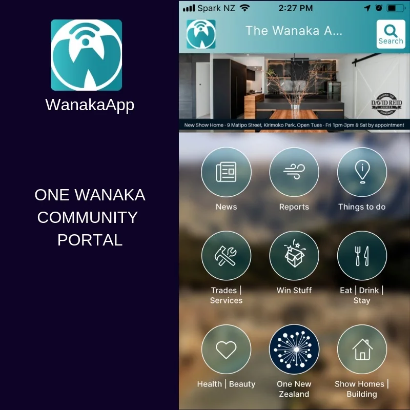 In Wanaka? Connect with the community. The WanakaApp has a connects you with groups working on the SDG, the 52 Week Challenge as well as news and events around the region.