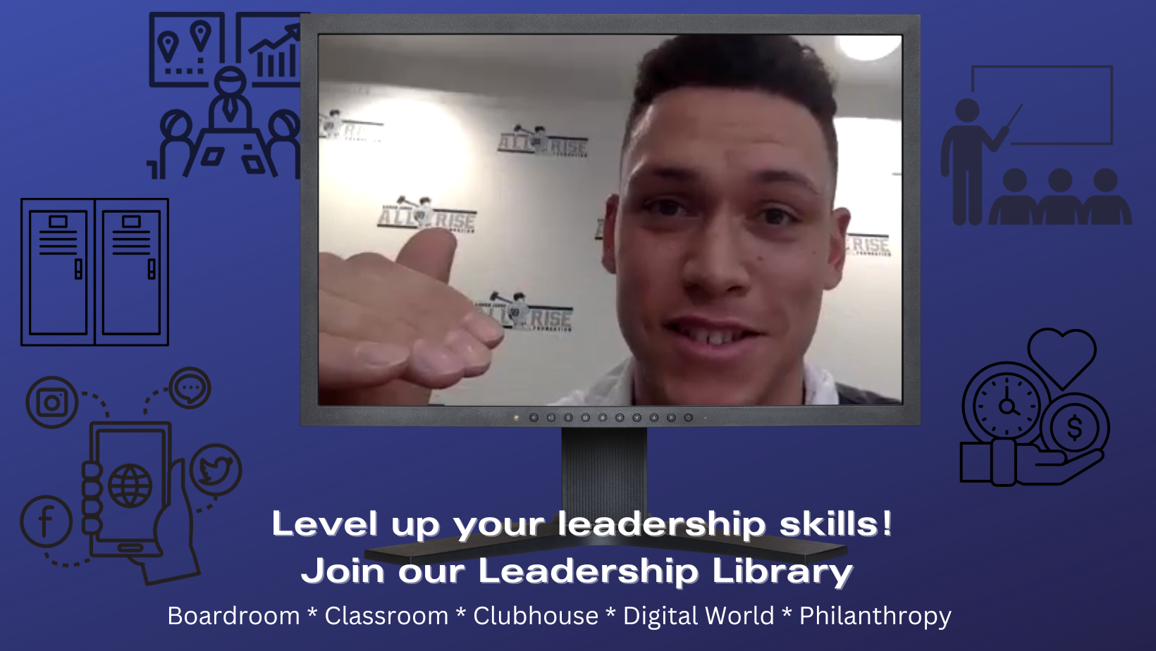 Aaron Judge for the Leadership Library