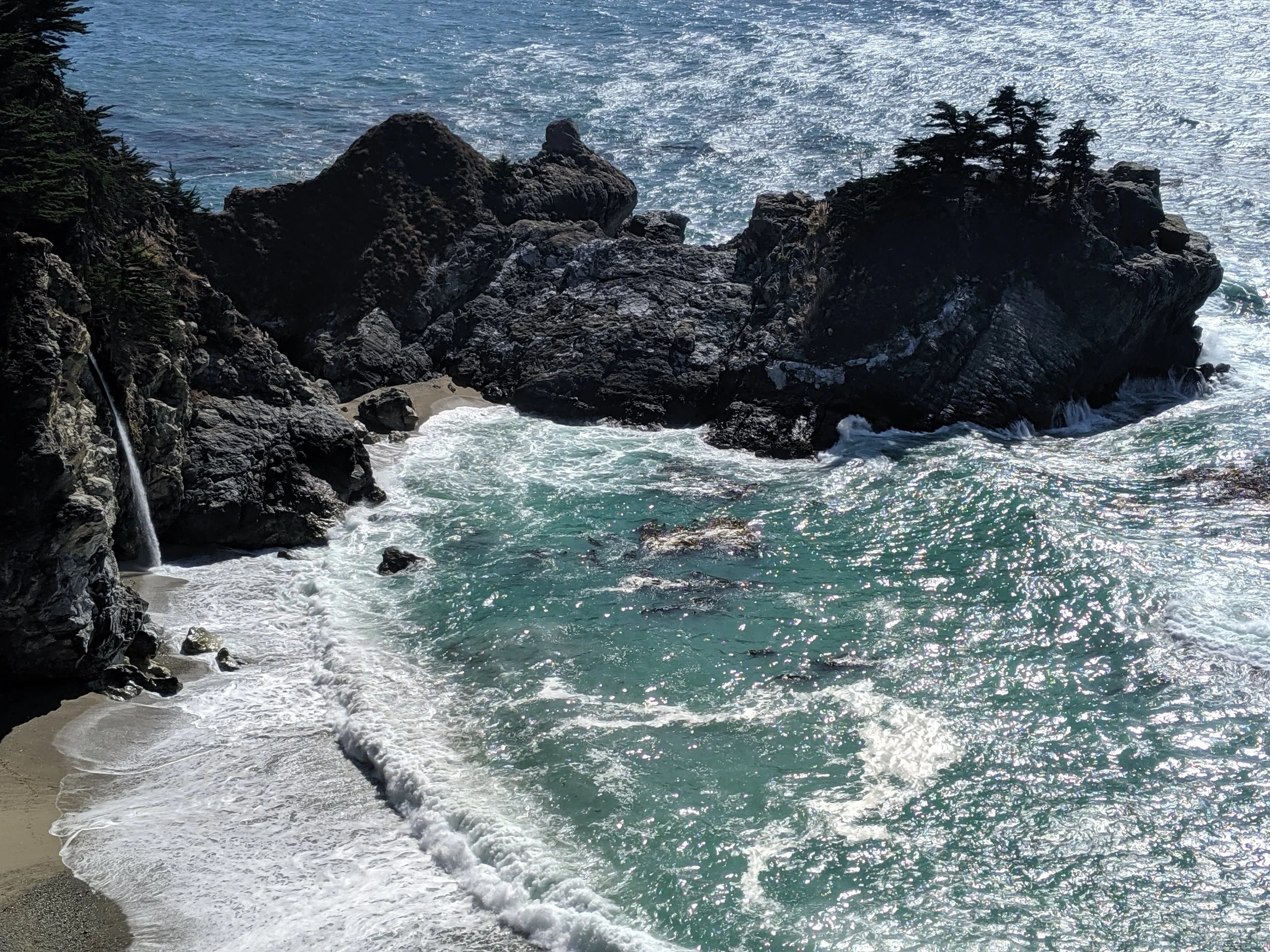 McWay Waterfall, Big Sur, Ca