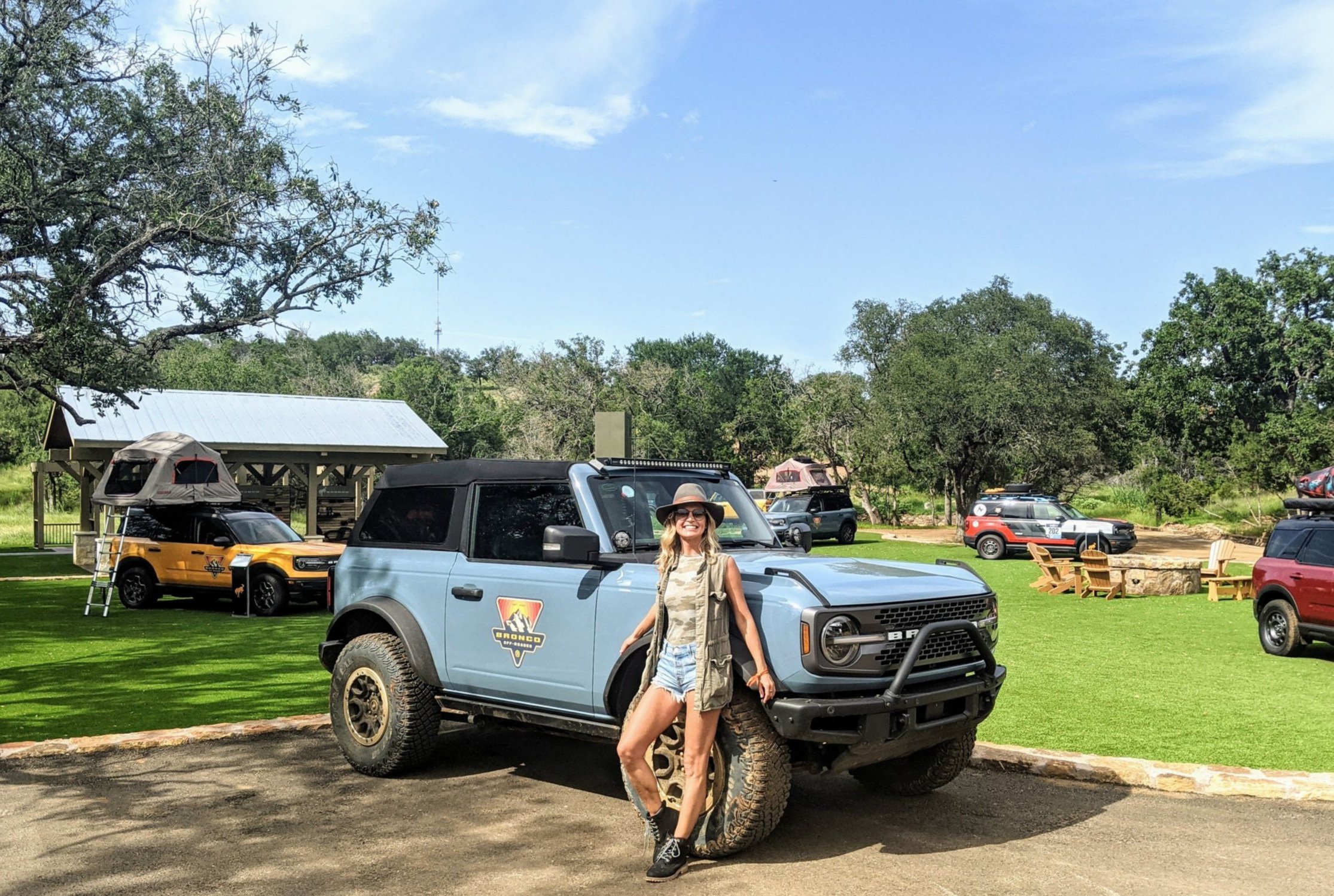 Heather Storm Attends Bronco Off-Roadeo near Austin, Texas — Heather Storm