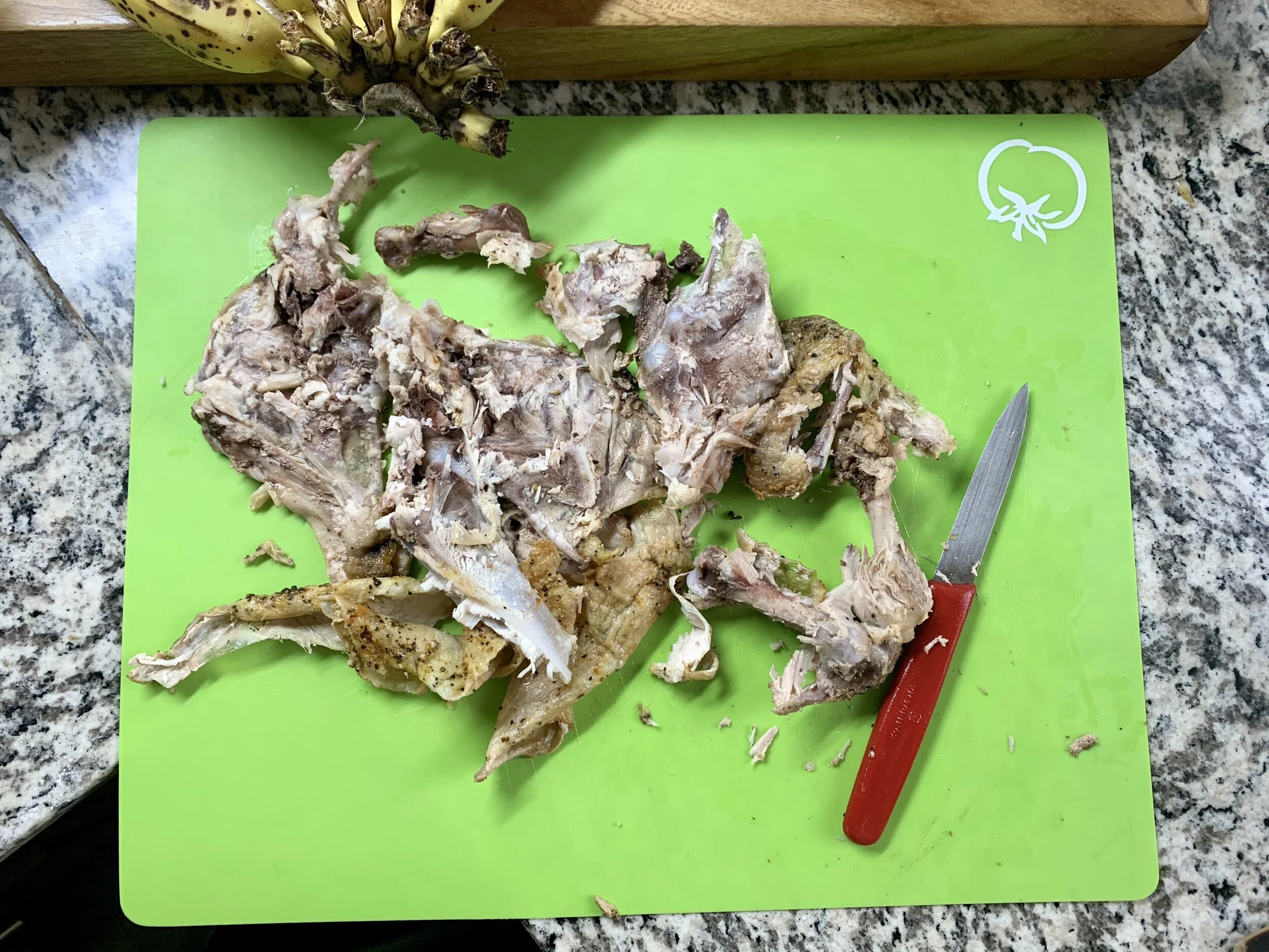 teardrops and chicken bones