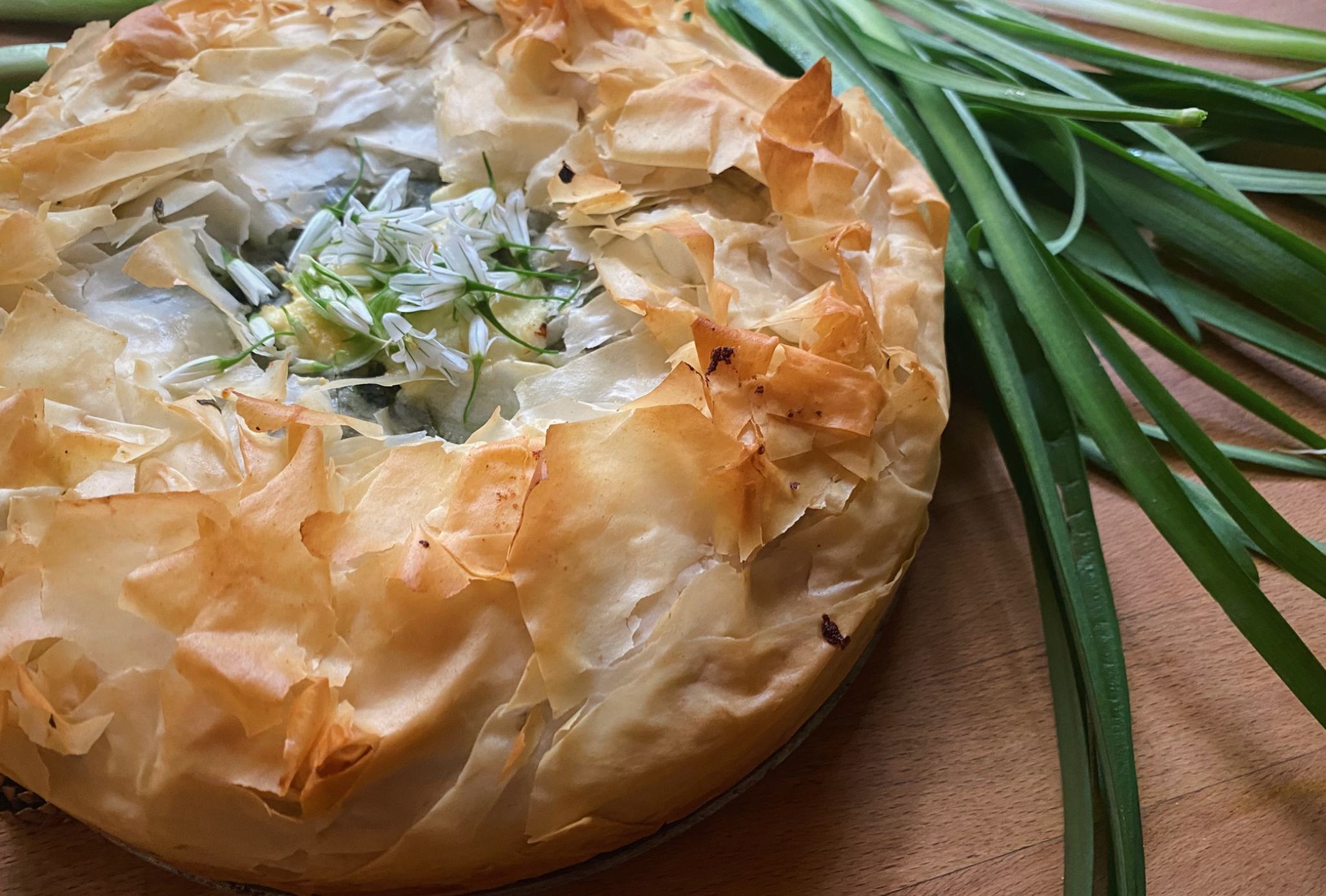 Wild Greens Spanakopita
