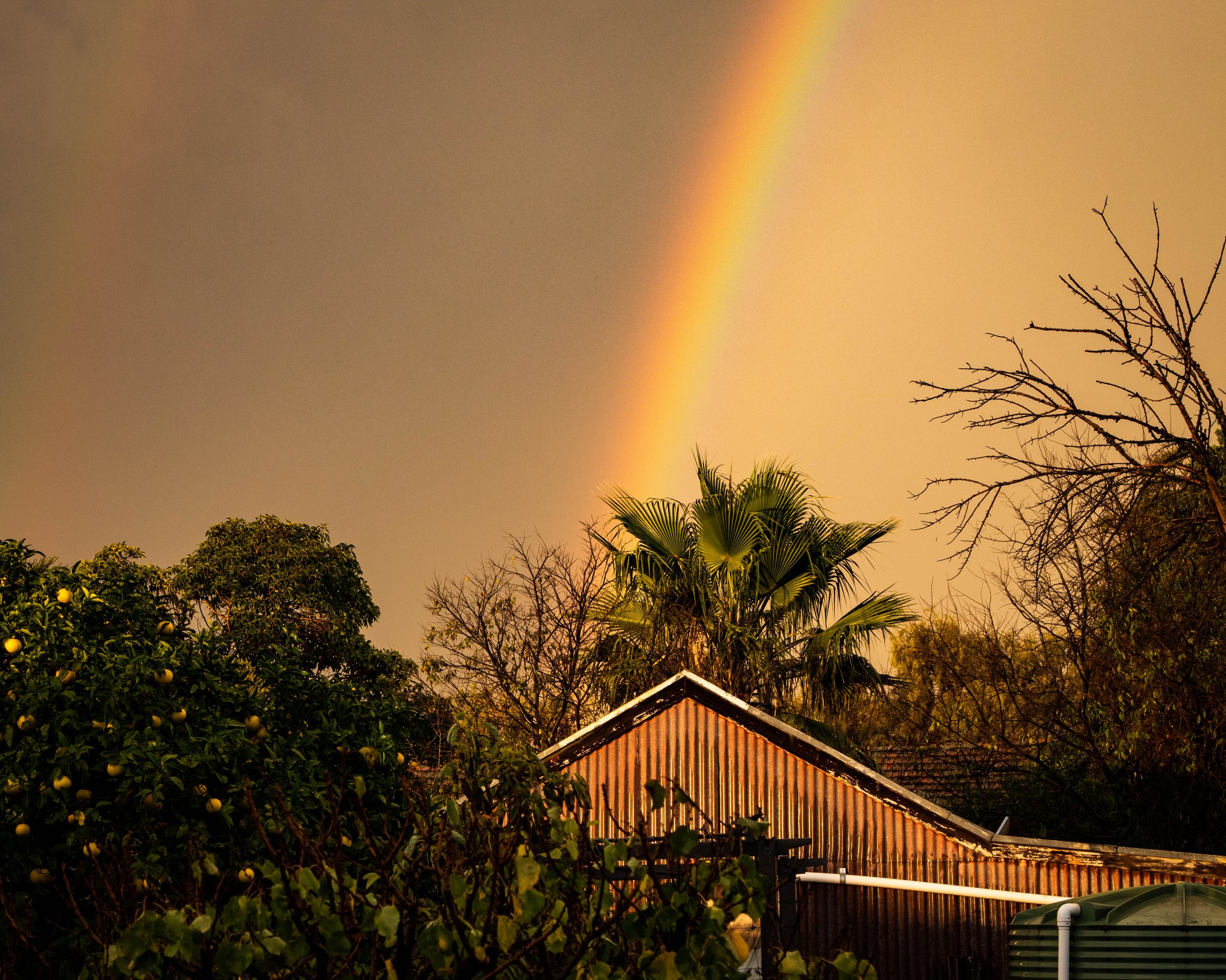 Rainbow after the storm