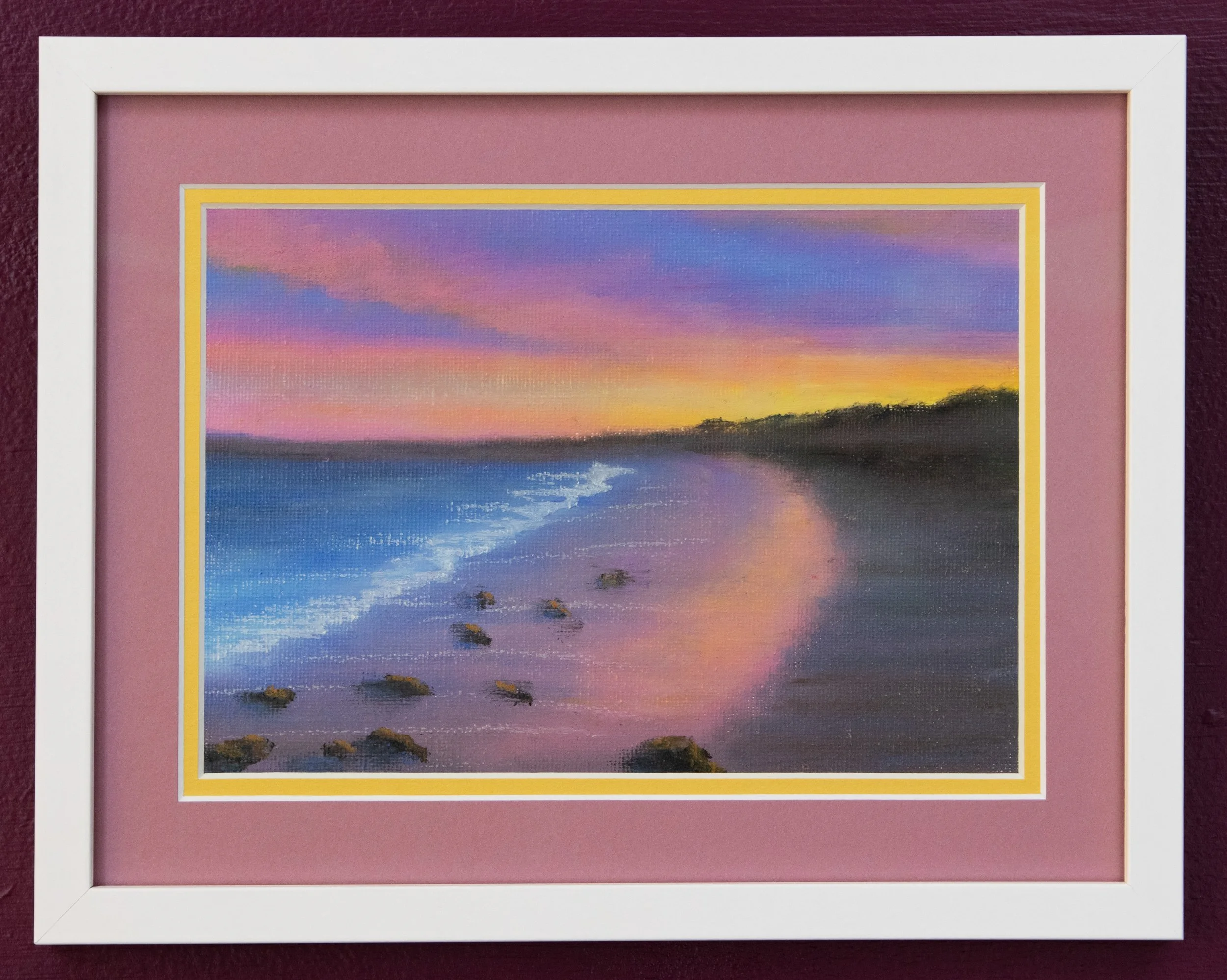 Oil Pastel on Paper Plein Air, 2025 Kate Bonnie