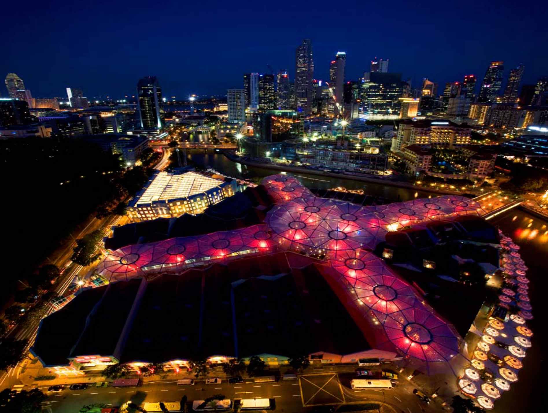 Clarke Quay Urban Design Singapore