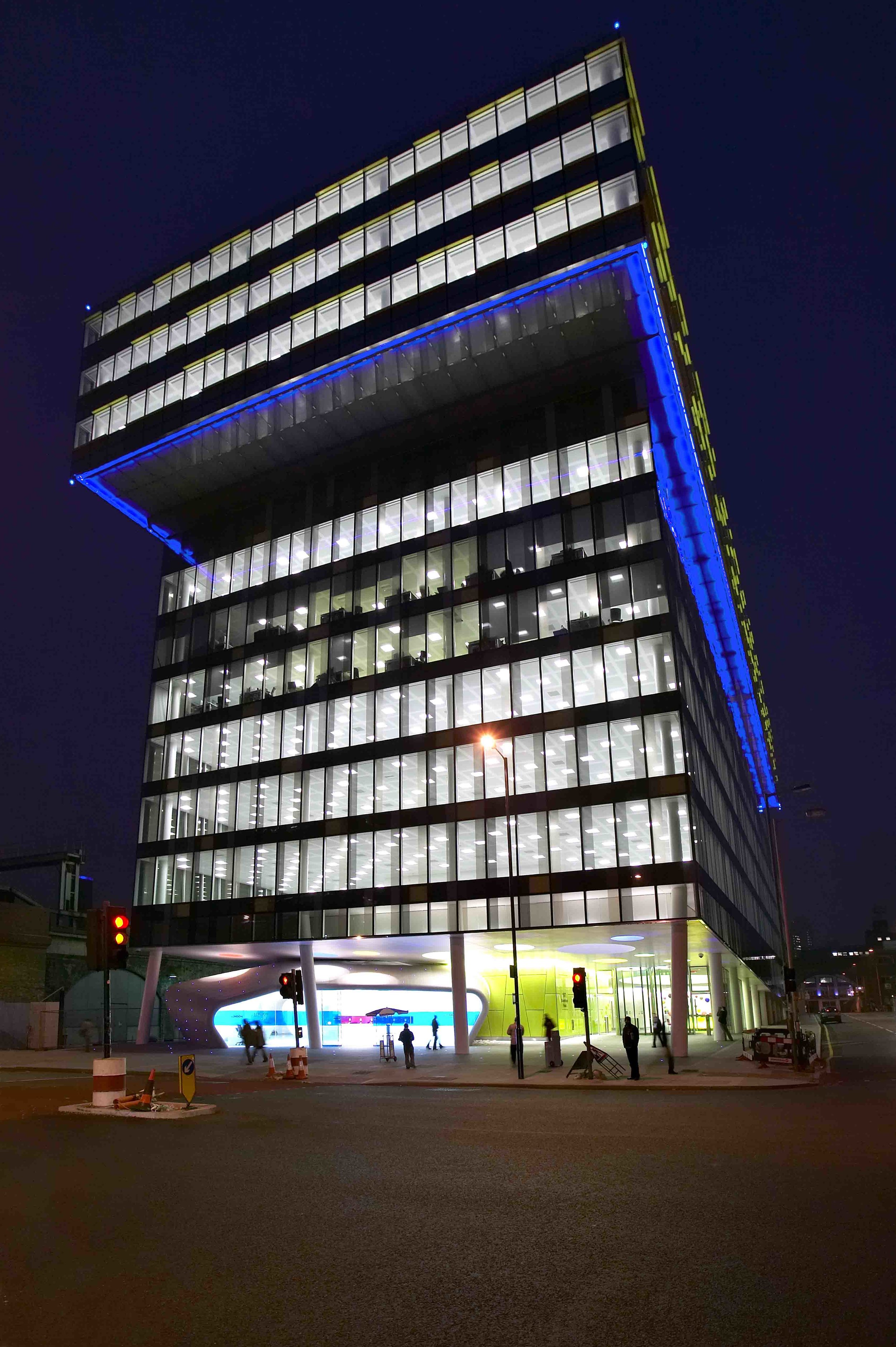 Palestra Office building exterior, London UK