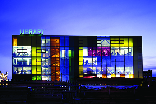 Peckham Library Rear Facade Design