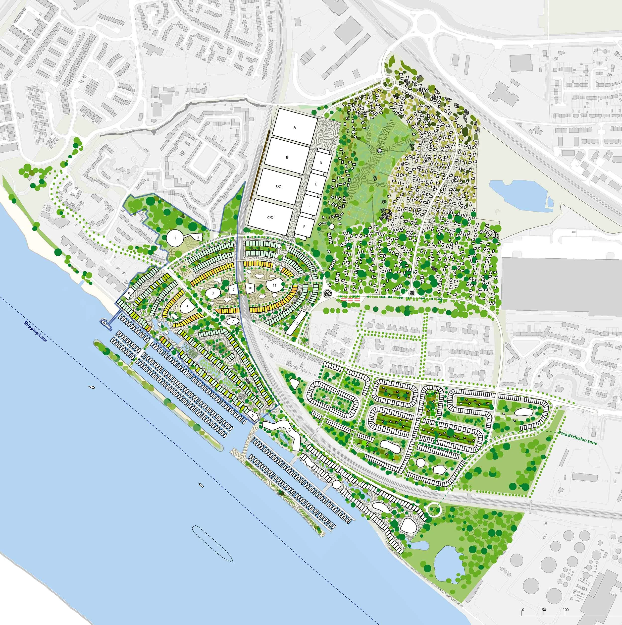 Purfleet Layout Purfleet — aLL Design International Architects