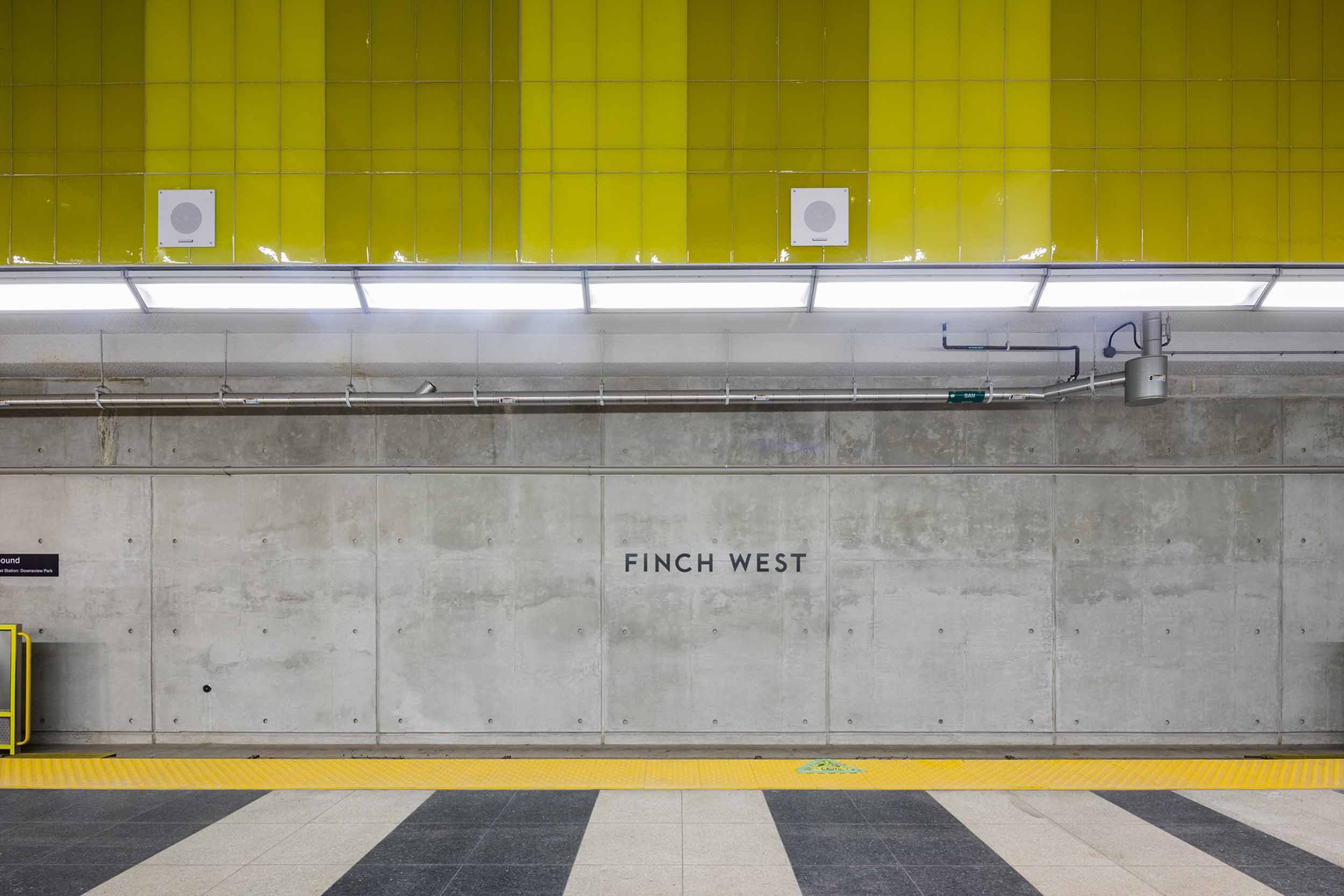 Finch West Station Platform