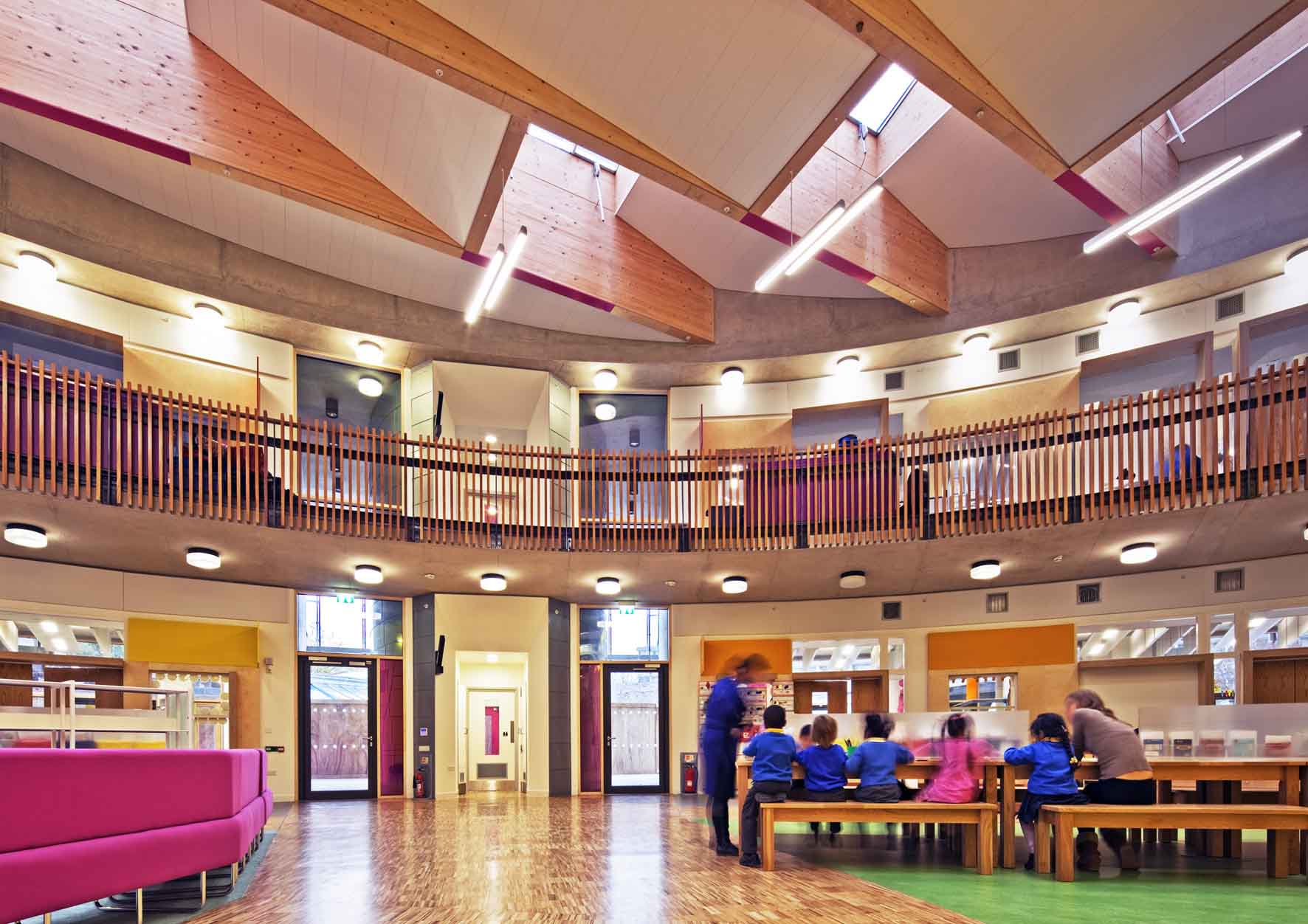 Faraday School Interior 