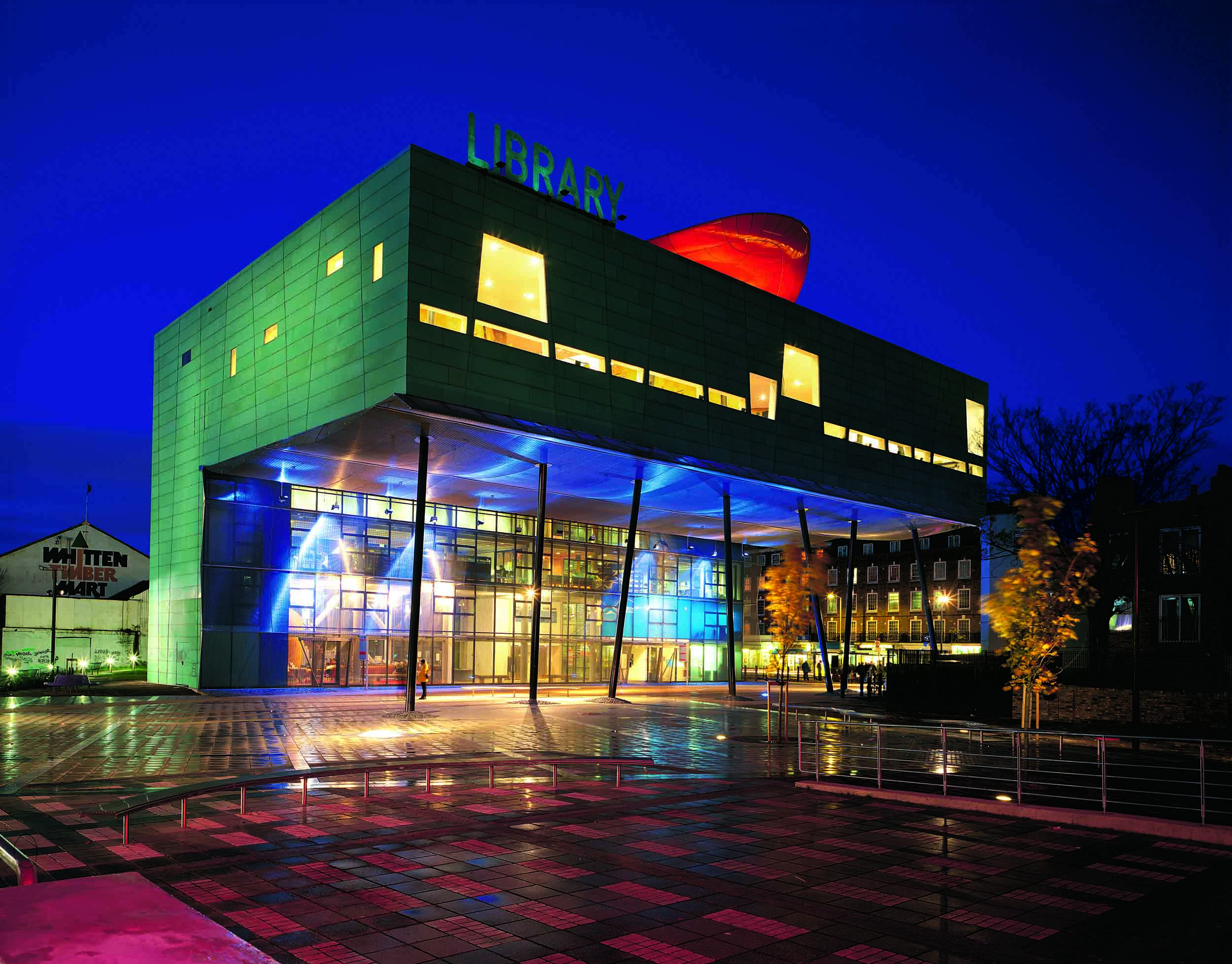 hostage Rudely Won Peckham Library — aLL Design International Architects