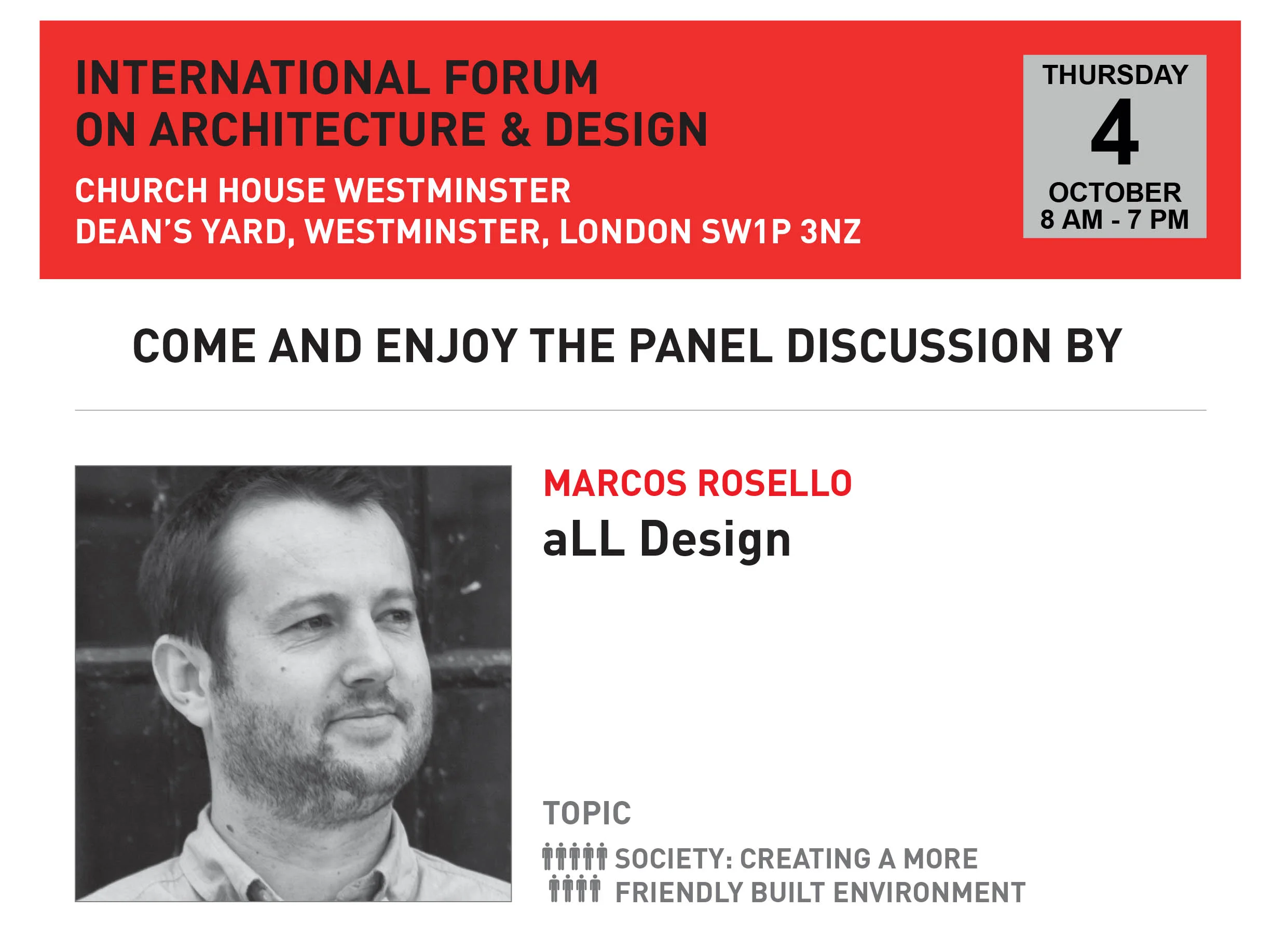 Marcos Rosello @ Perspective 2018 THE PLAN