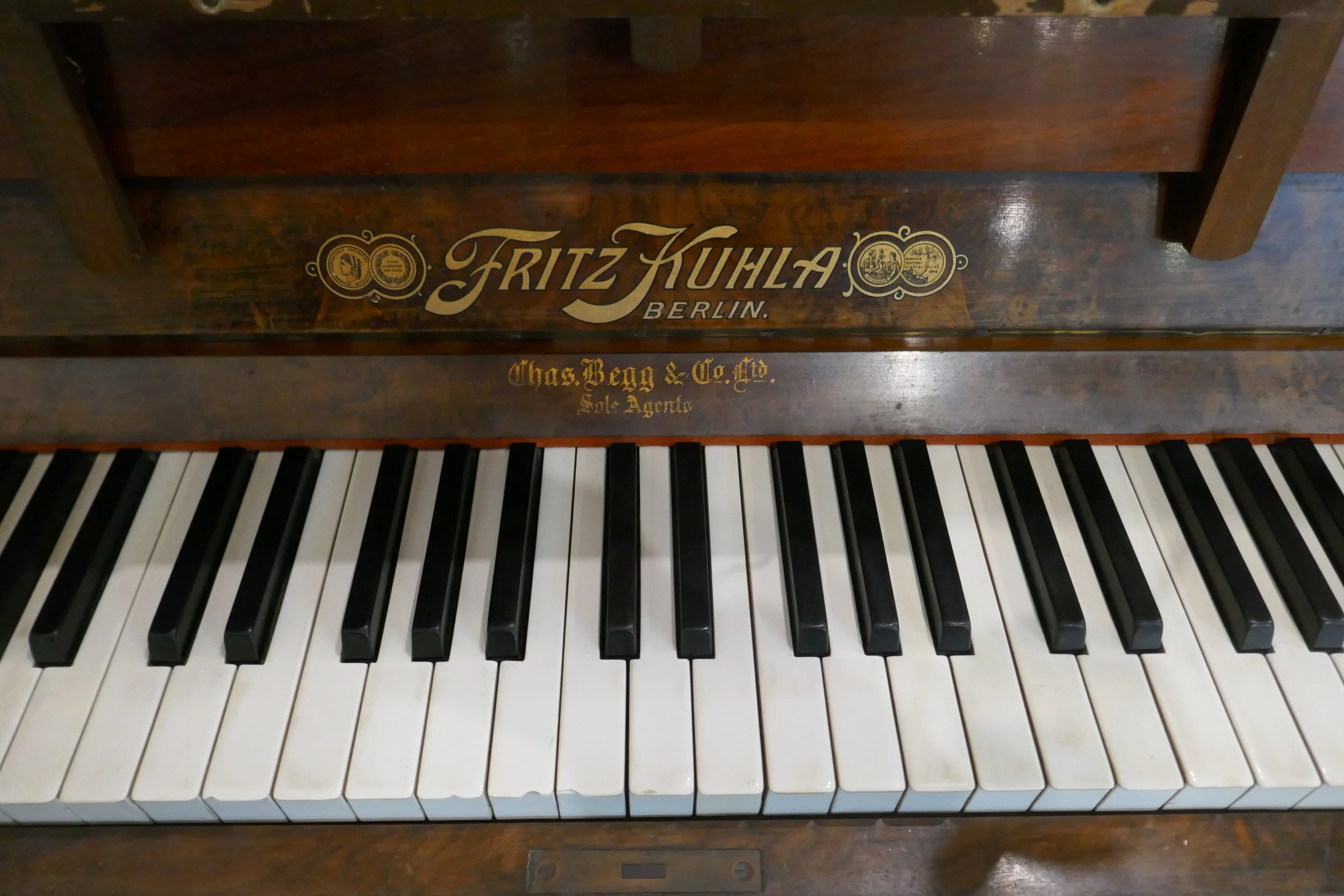 Fritz Kuhla pianos