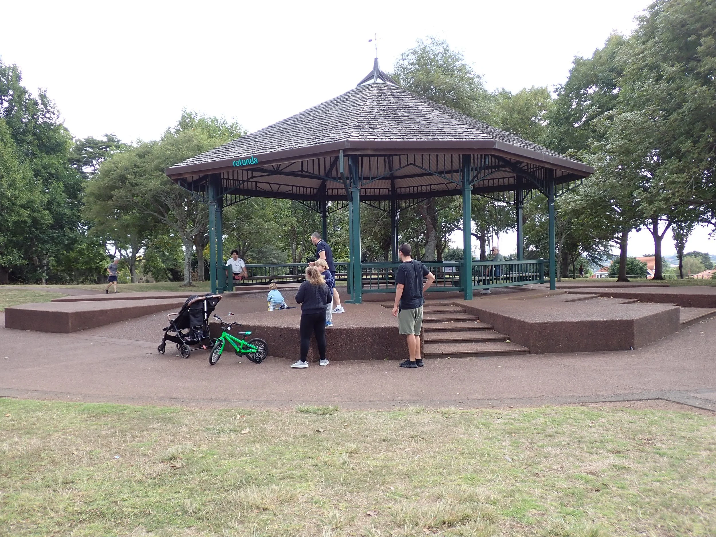 Cornwall Park Auckland Band Rotunda