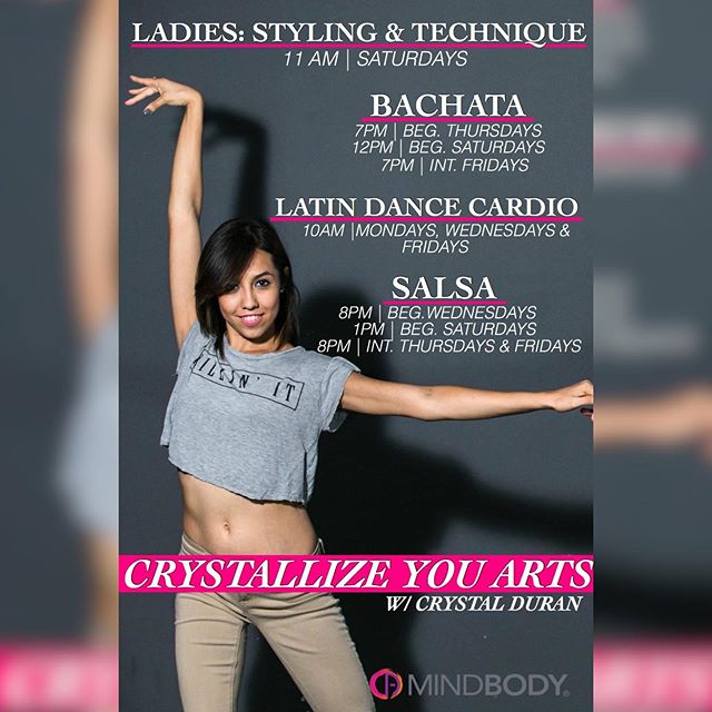 🚨 [SLIDE] NEW CLASSES ALERT Happening this week at CrystalArts! SIGN UP TODAY THROUGH OUR @Mindbody !! Come out and join us!✨
.
For more information 📞(818)578-8417  WWW.CRYSTALARTSDANCE.COM