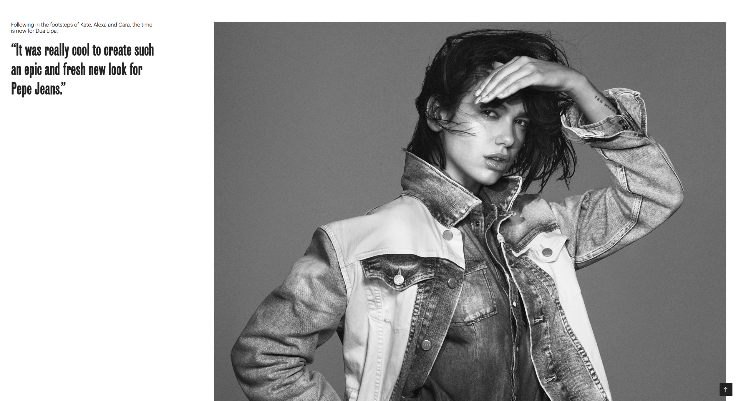 Jeans 2020 Pepe Jeans Dua Lipa Jacke Dua Lipa Pepe Jeans 2020 Body