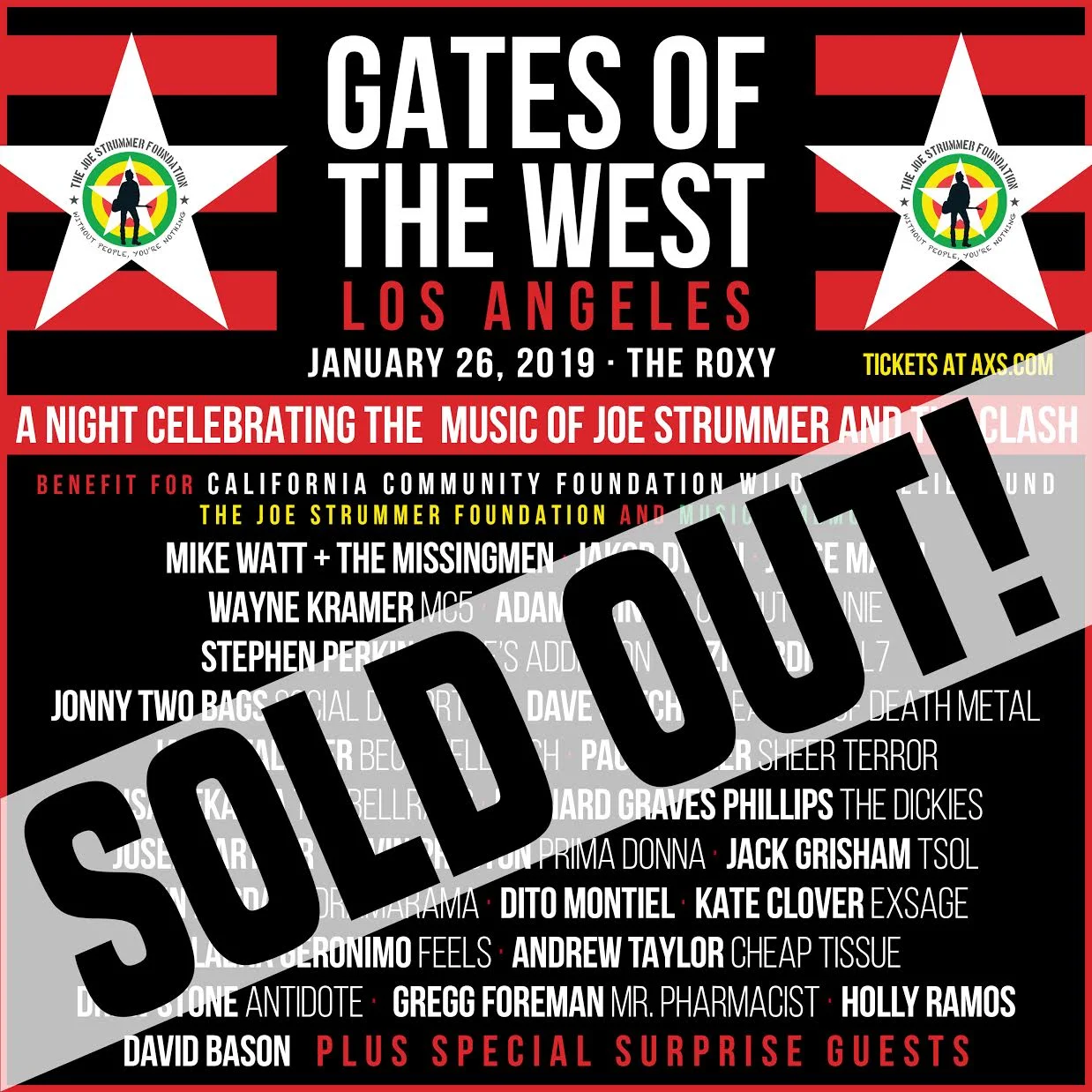 GOW LA is SOLD OUT! Catch JM at Hotel Cafe on 1/24