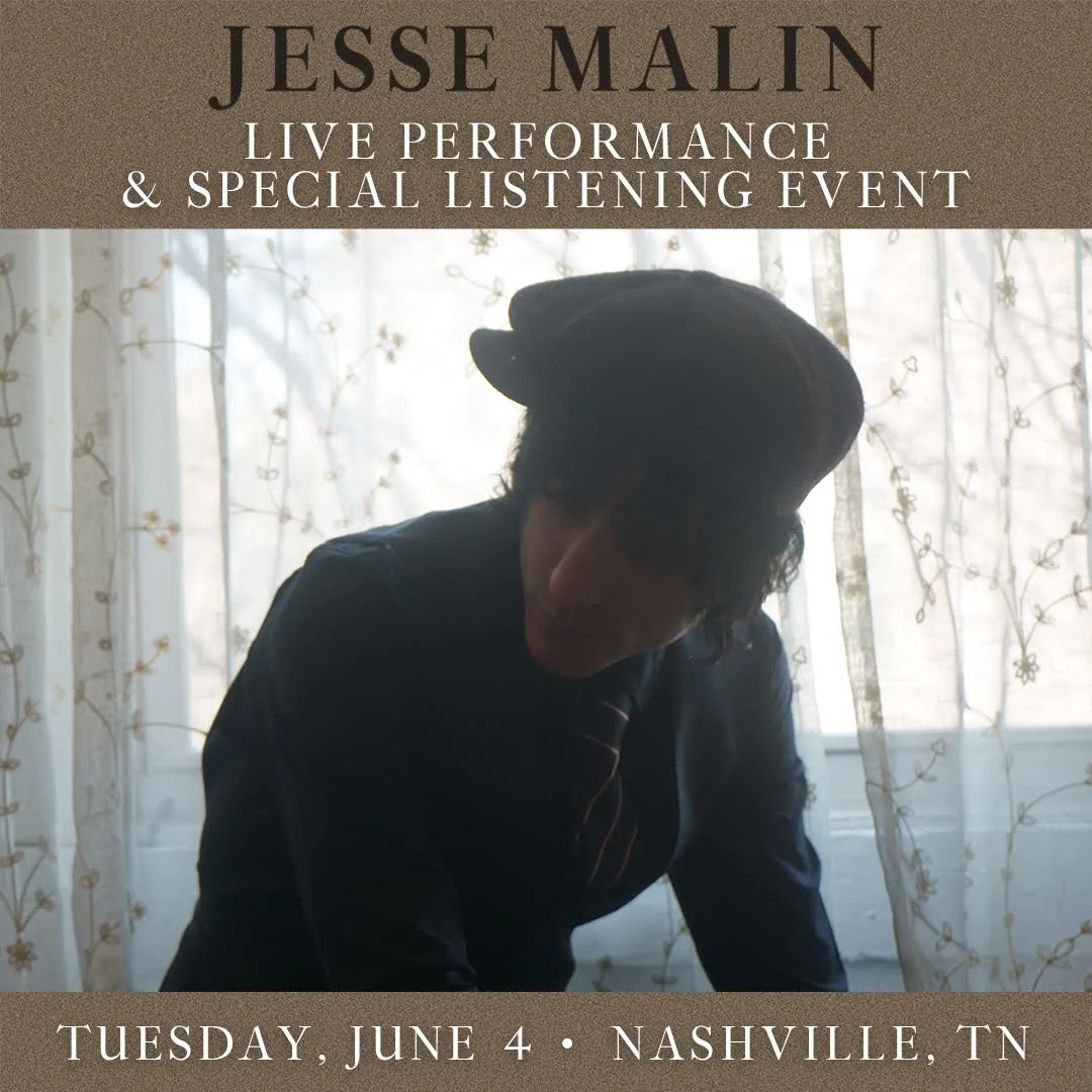Special Live Performance &amp; Listening Party: Nashville, 6/4 - Free with RSVP!