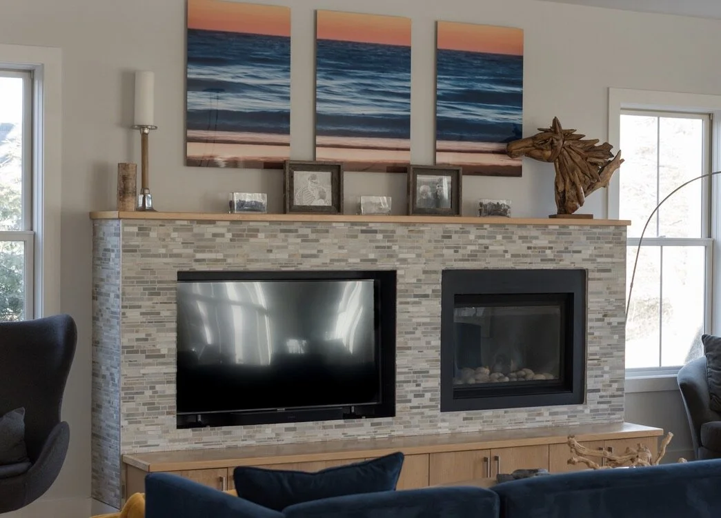 Media Center/Fireplace