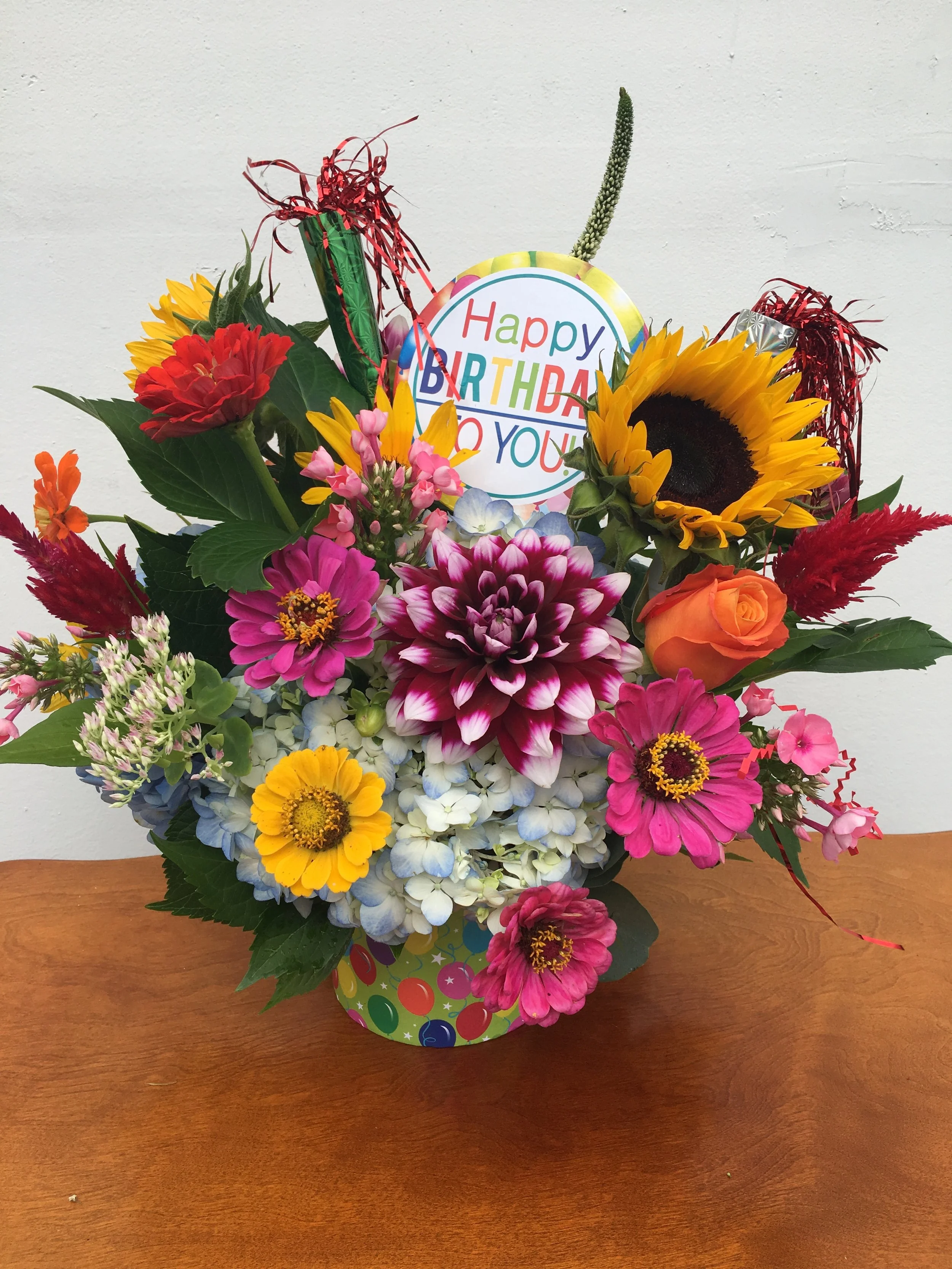 Bright &amp; Colorful Birthday Arrangement
