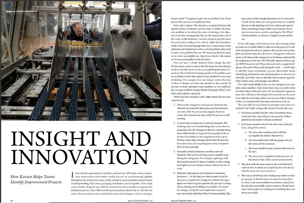 Artisan Spirit - December 2022