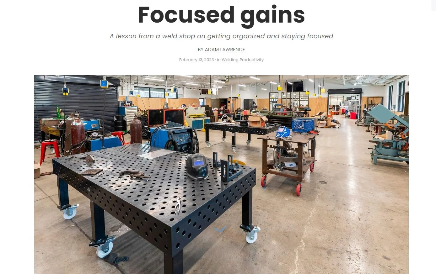 Welding Productivity - February 2023