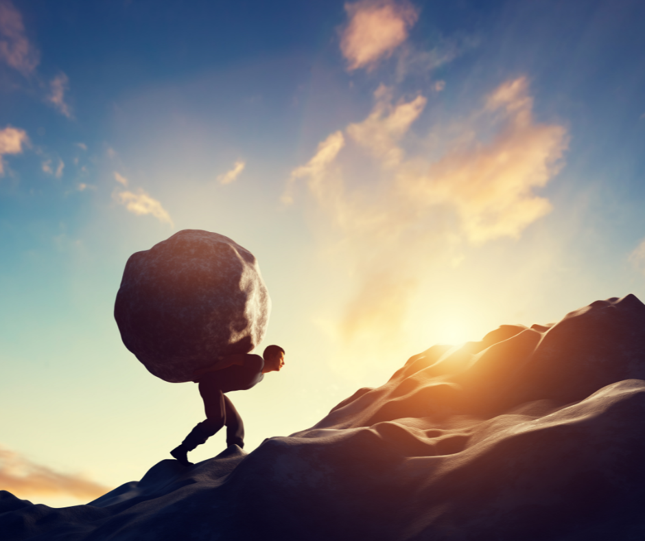 Carrying a Heavy Weight on my Shoulders