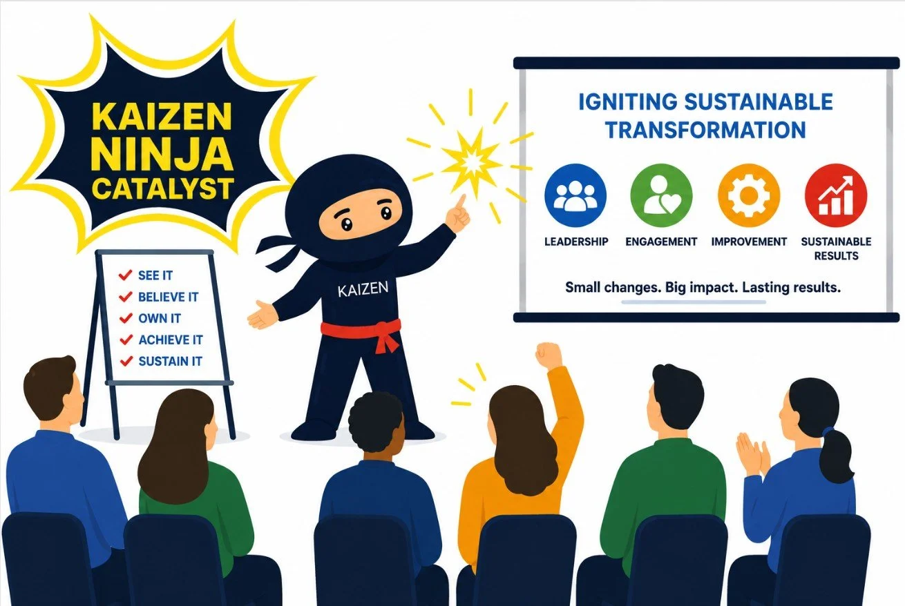 Leaders creating alignment, engagement, and accountability to sustain continuous improvement and long-term business performance.